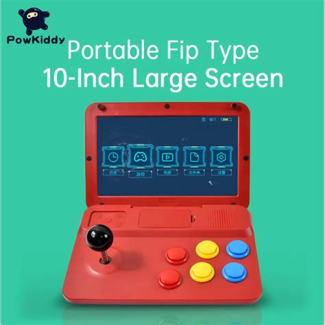 Powkiddy A13 10 Inch Joystick Arcade Video Game Console A7 Architecture