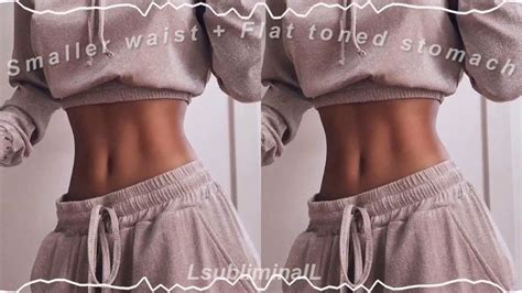 Smaller Waist Flat Toned Stomach Subliminal Caution Super Powerful Youtube In 2020