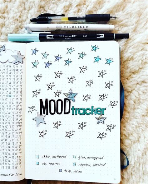 Bullet Journal Tracker Bullet Journal Mood Bullet Journal Layout