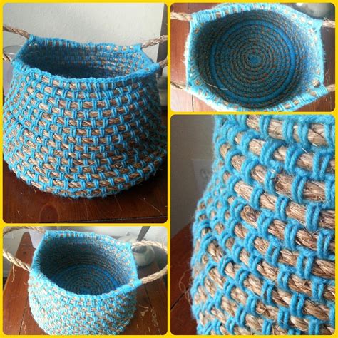 Crochet Rope Basket · A Knit Or Crochet Basket · Home Diy On Cut Out