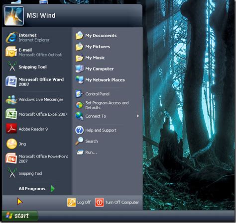 Appatic Windows Xp Royale Noir Official Theme