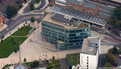 One Cathedral Square Blackburn From The Air Aerial Photographs Of