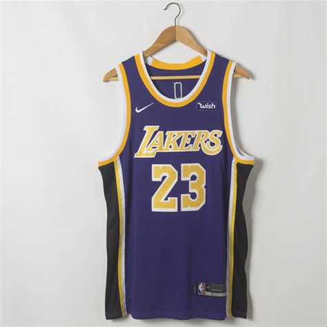 Attention:please leave a note about your size when checkout. LeBron James #23 Los Angeles Lakers Statement Swingman ...