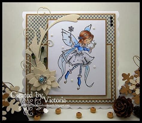 Sugar Nellie Tampons Copics Vixx Digital Stamps Faeries Whimsy