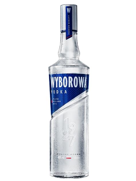 Wyborowa Blue Polish Rye Vodka House Of Malt