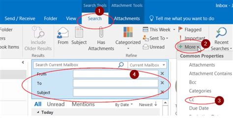 Outlook Search Bar Moved To Top Microsoft Community