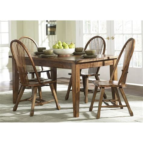 It includes one table and six chairs, all made from a blend of solid and engineered wood in a smokey ash finish. Olive Dining Table & Reviews | Birch Lane | Dining table rustic, Dining table legs, Dining room sets