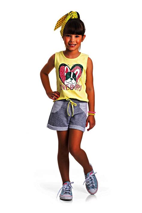 Conjunto Infantil Feminino Pimentinha Kids Let Me Be Do Tamanho Que