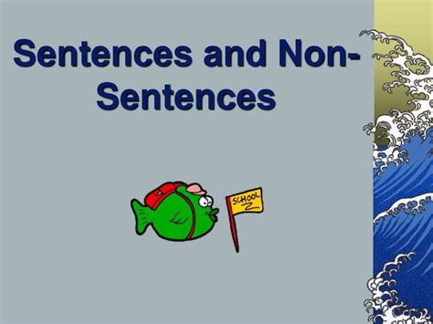 Sentences And Non Sentences 119 Plays Quizizz
