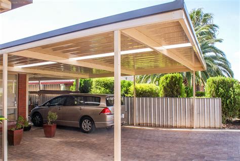 Flat Roof Steel Carport Adelaide