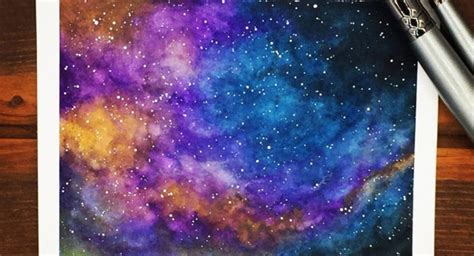 30 Startling Acrylic Galaxy Painting Ideas