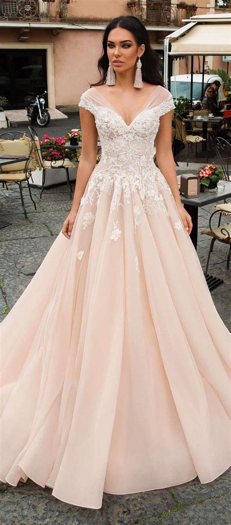 Gowns For Weddings Best Bridal Dresses Wedding Design Blush Pink Wedding Dress Pink