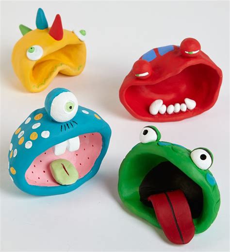 Create A Monster Menagerie With Air Drying Clay Homecrafts Craft
