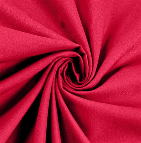 Waverly Inspirations 100 Cotton 44 Solid Poppy Red Color Sewing