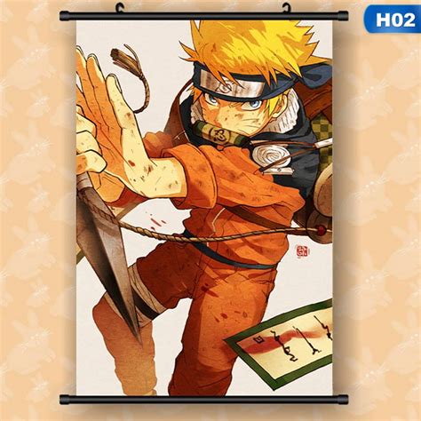 Shiyao Anime Naruto Shippuden Kakashi Hatake Home Decor Wall Poster