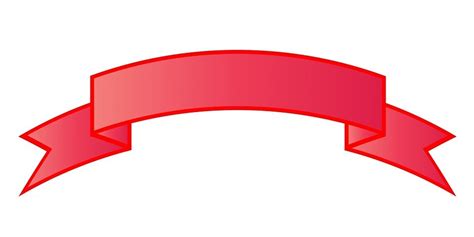 Ribbon Banner Red · Free Image On Pixabay
