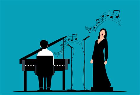 Download Piano Pianist Singer Royalty Free Vector Graphic Pixabay