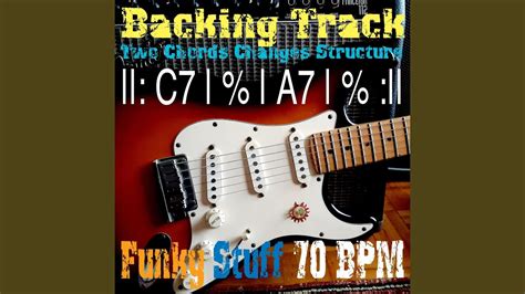 Backing Track Two Chords Changes Structure C7 A7 Youtube