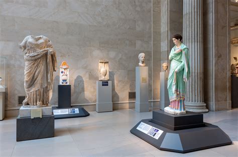 Greek Statues Now In Their Original Colors Npr