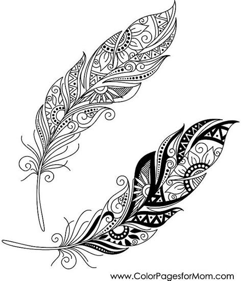 See more ideas about mandala, simple mandala, mandala coloring. feathers coloring page 31 | Feather tattoos, Marquesan ...