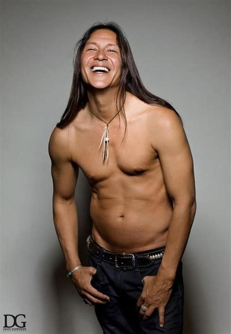 Rick Mora Native American Male Models Native American Men American