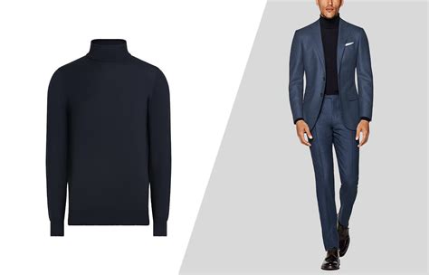 Turtleneck With A Suit Stylish Pairings For Men Suits Expert