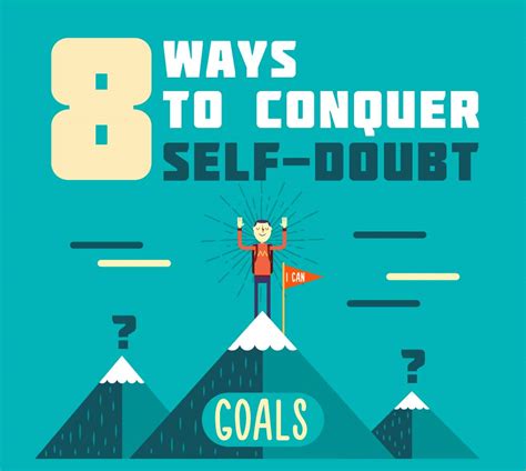 8 ways to conquer self doubt [infographic]