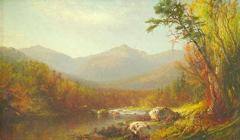 Hudson River School Painting Fluss Malerei Landschaft Kunst