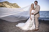 Camilla Dallerup Wedding to Kevin Sacre | Celebrity wedding dresses ...