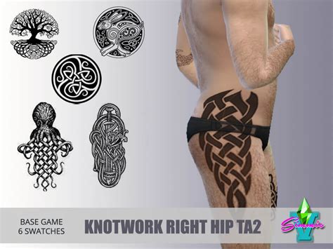 Sims 4 Moontrain Full Body Tattoos The Sims Book