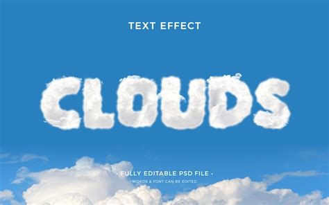 Clouds Font Images Free Download On Freepik