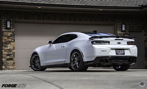 Chevrolet Camaro Zl1 6th Gen White Forgeline Flow Formed F01 Wheel Front