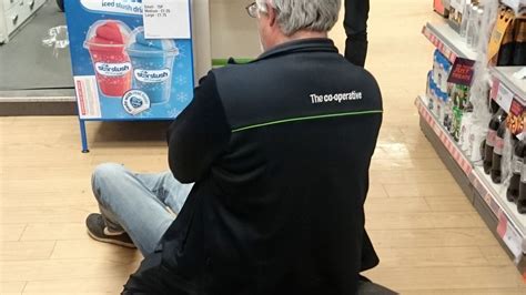 Stunned Suspected Shoplifter Stopped After Co Op Worker Sits On Him Until Cops Arrive Mirror