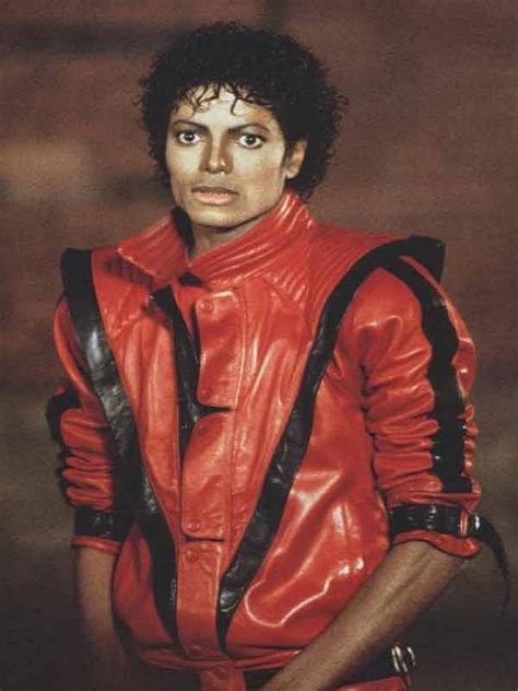 King Of Pop Music Michael Jackson Thriller Song Leather Jacket