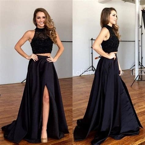 Buy Long Black Prom Dress Beaded Bodice Sleeveless