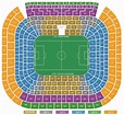 Santiago Bernabeu Seating Chart 2023 | Real Madrid Stadium Map ...