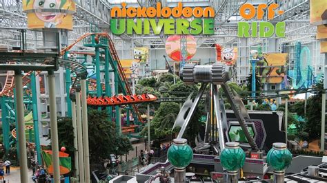 Nickelodeon Universe Mn Off Ride Footage Mall Of America Indoor