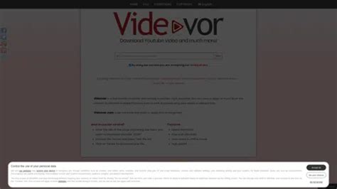 Télécharger des vidéos youtube vers mp4  videovor.com