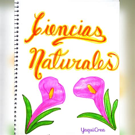 Lista Foto Portadas Para Cuadernos De Ciencias Naturales Faciles Y