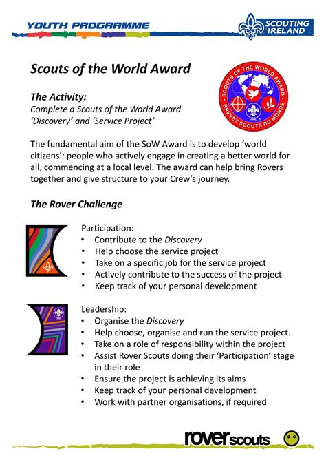 Scouts Of The World Award By Scouting Ireland Issuu
