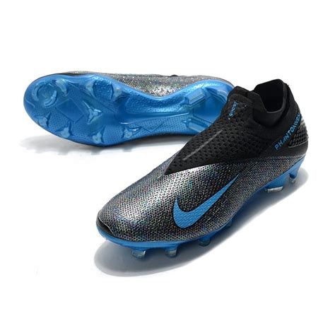Använda fåtal gånger och är i bra. Nike Fotbollsskor 2020 Phantom Vision II Elite DF FG Blå Svart