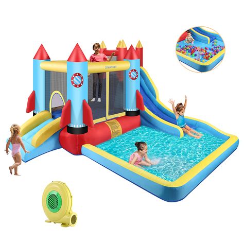 Buy Dreamvan Kids Bounce House With Blower Inflatable Bounce Houses