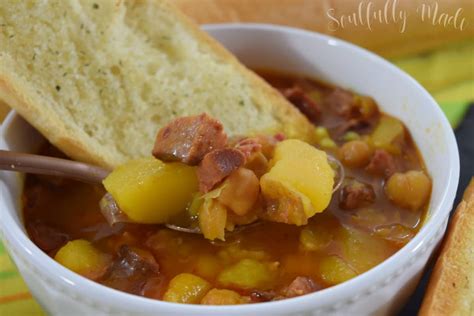 Spanish Bean Soup Soulfully Made