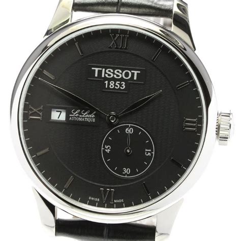 extremely beautiful item with box protection [tissot] tissot rockle date t006428a self winding