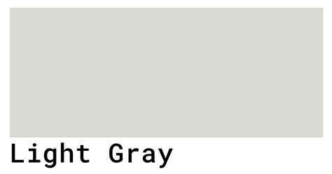 Light Gray Color Codes The Hex RGB And CMYK Values That You Need