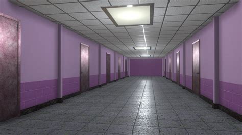 Building Hallway Download Free 3d Model By Jimbogies Ac43a50