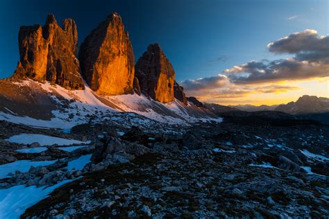 Tre Cime Di Lavaredo Italy On Behance