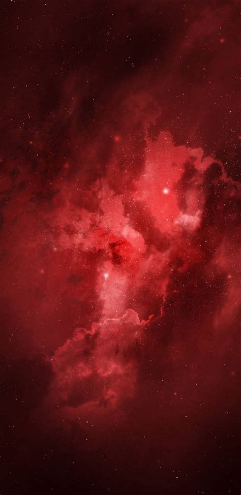 Red Galaxy Riwallpaper