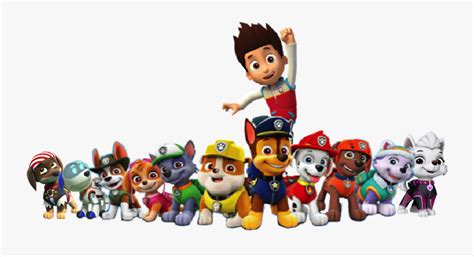 Paw Patrol Paw Patrol All Pups Png Free Transparent Clipart