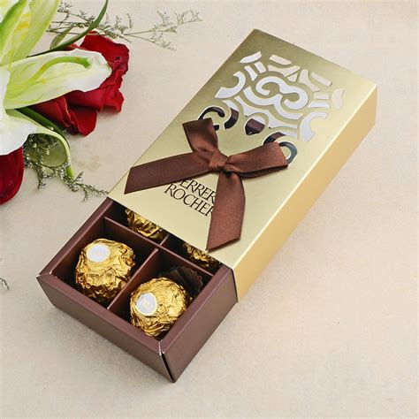 Buy 100pcs Wedding Favors Gold Color Chocolate